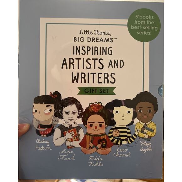 Little People, BIG DREAMS Inspiring Artists And Writers 5 Book Gift Box Set 📚 - Picture 5 of 7